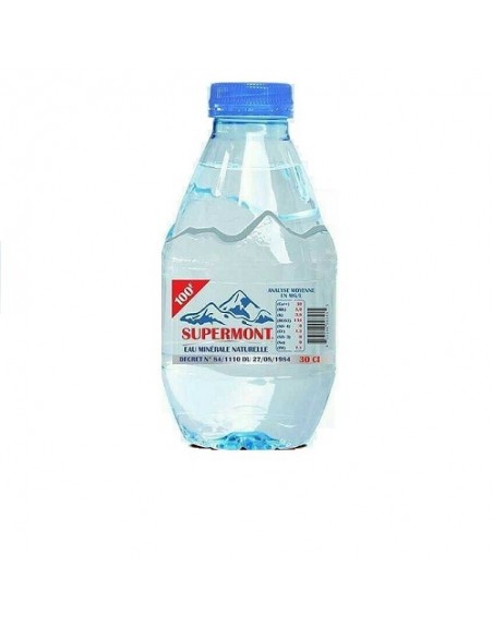 Eau minerale SUPERMONT - 30 Cl