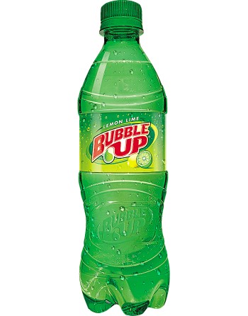 Soft drinks BUBBLE UP - LEMON-LIME - 35 CL