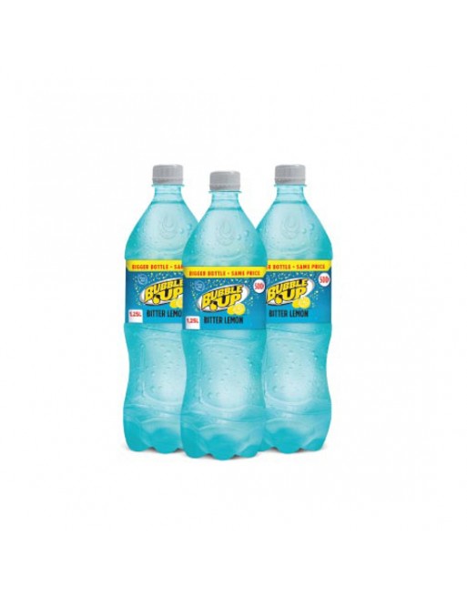 Soft drinks BUBBLE UP - BITTER LEMON - 1.25 L