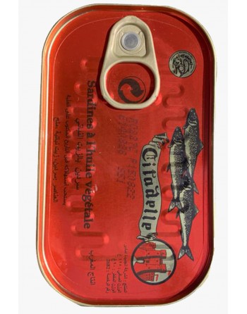 Sardine in vegetable oil - CITADELLE - 125g