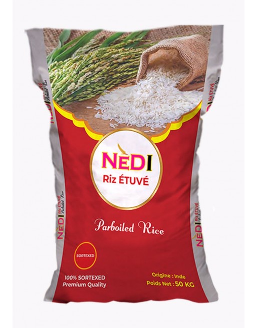 Parboiled Indian Rice - NEDI